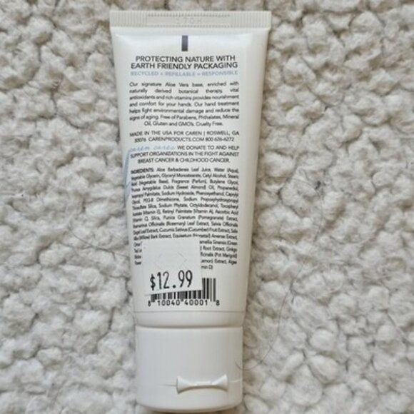 Fragrance Free Hand Treatment Lotion 2oz. New Caren USA Made - Picture 3 of 4